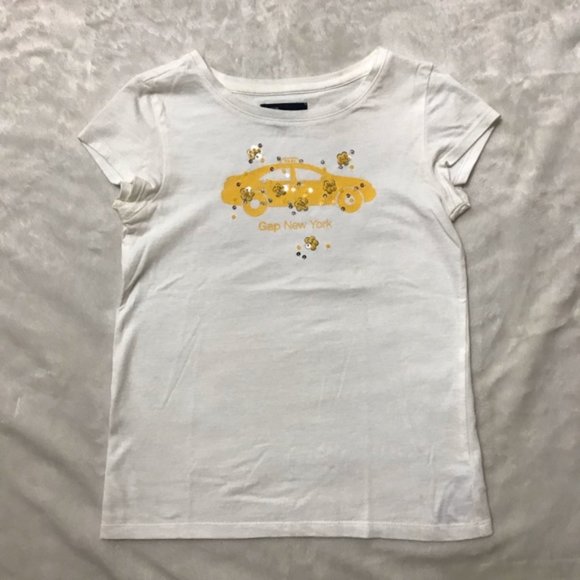 GAP Other - Gap Girl New York Taxi T shirt -size M (8)